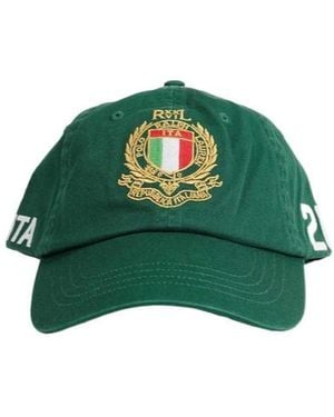 Polo Ralph Lauren Repubblica Italiana Crest Cap - Green