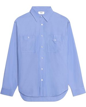 Celine Loose Shirt - Blue