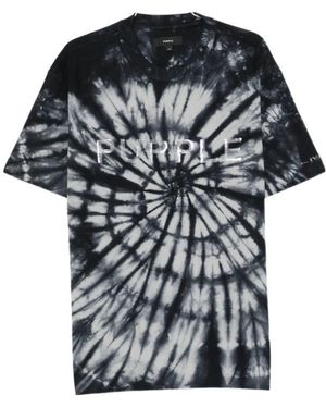 Purple Brand Tie Dye T-Shirt - Black