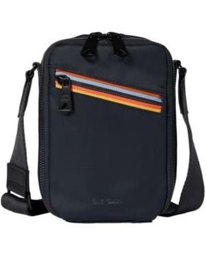 Paul Smith Zipper Crossbody Bag - Blue