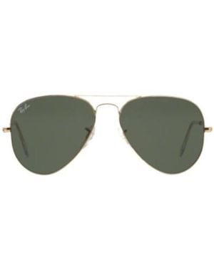 Ray-Ban Aviator Frame Sunglasses - Green