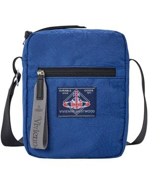 Vivienne Westwood Minimalist Crossbody Bag - Blue