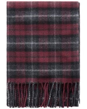 Etro Casual Plaid Scarf - Purple