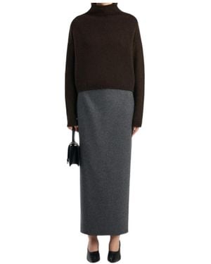 KHAITE Marke Turtleneck Sweater - Black