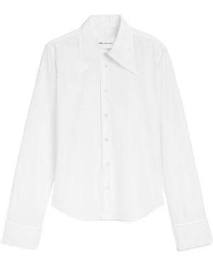 Ami Paris Ami Long Sleeve Buttoned Shirt - White