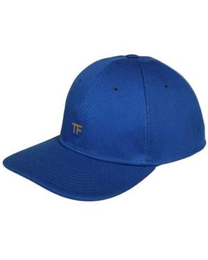 Tom Ford Logo Hat - Blue