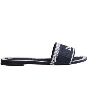 Dior Dentelle Slide - Blue