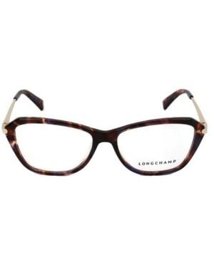 Longchamp Cat-Eye Frame Glasses - White
