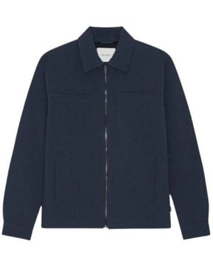 Les Deux Zip Pocket Jacket - Blue