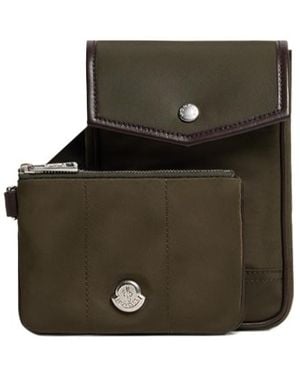 Moncler Padded Crossbody Bag - Green