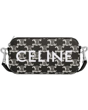 Celine Horizontal Pouch - Black