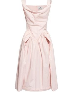 vivienne westwood sunday sleeveless midi dress VIVIENNE WESTWOOD Sunday Sleeveless Midi Dress - Blue