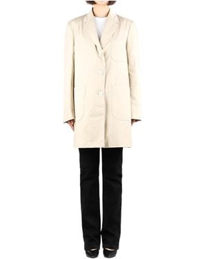 Thom Browne Long Sleeve Casual Jacket - Natural
