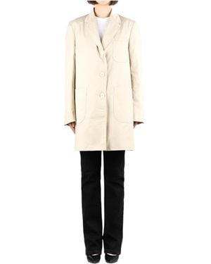 Thom Browne Long Sleeve Casual Jacket - Natural