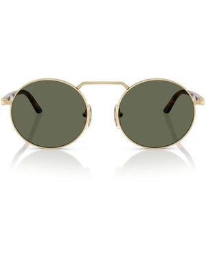 Persol Round Frame Sunglasses - Green