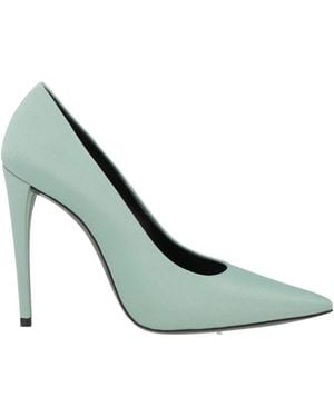 Saint Laurent Pointed-Toe Stiletto Heels - Green