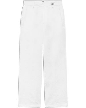 CASABLANCA Floral-Pattern Trousers - White