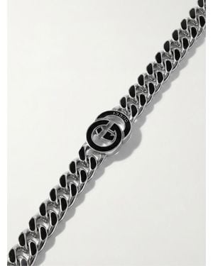 Gucci Interlocking Chain Bracelet - White