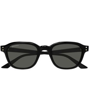 Gucci Eyewear Square Frame Sunglasses - Black
