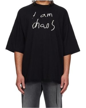 Undercover Crew Neck Short-Sleeved T-Shirt - Black