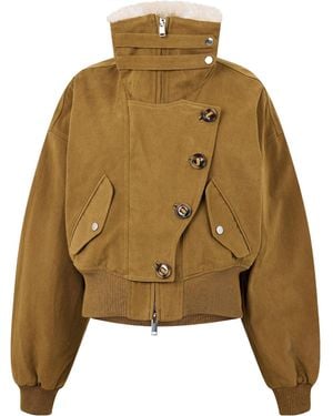 Isabel Marant Cropped Jacket - Natural