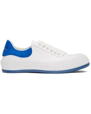 McQueen Deck Low-Top Trainers - White