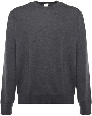 Eleventy Crew Neck Knitwear - Grey