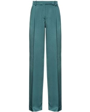Pinko Laon Wide-Leg Trousers - Green