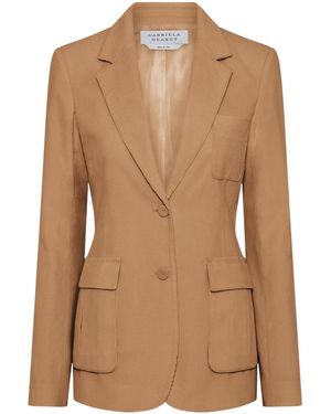 Gabriela Hearst Louisa Blazer - Brown