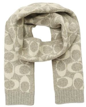 COACH Ribbed Scarf - Multicolor