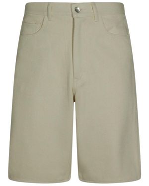 AURALEE Five-Pocket Shorts - Green