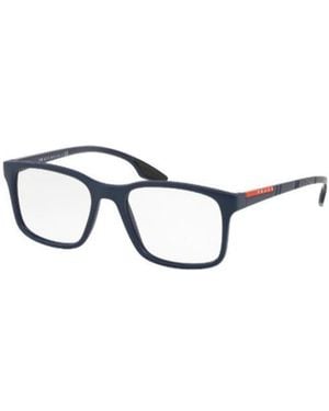 Prada Eyewear Rectangular Frame Glasses - White