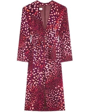 Dries Van Noten Tailored Belted Dress