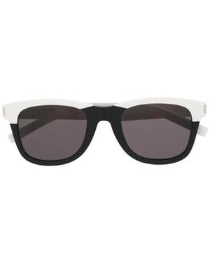 Saint Laurent Classic Sl 51 Stripes - White