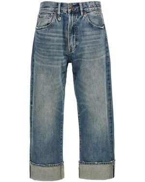 R13 Belt-Loop Jeans - Blue