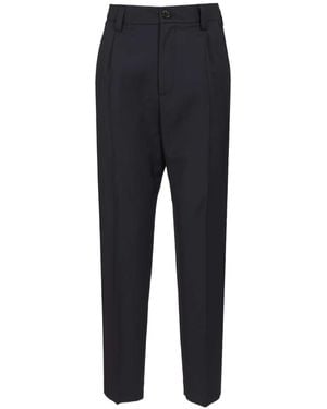 Barena Roxanne Pleated Trousers - Blue