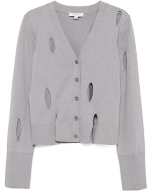JW Anderson Slit Cardigan - Gray
