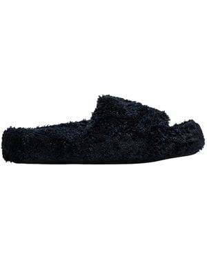 MM6 by Maison Margiela Spugna Vichy Slippers - Black