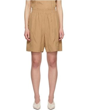 Studio Nicholson Elastic Waist Shorts - Natural