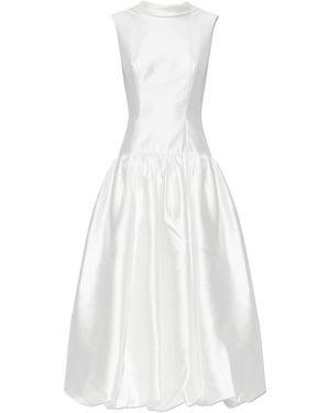 Self-Portrait Sleeveless Dress - White