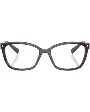 Prada Eyewear Cat-Eye Frame Glasses - White