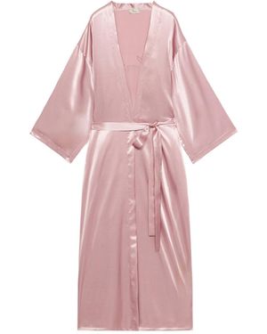 Blumarine Rhinestone Bathrobe - Pink