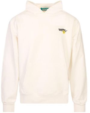 Barrow Logo Printed Hoodie - Natural