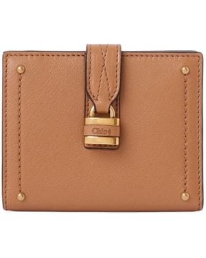 Chloé Chloé Paddington Padlock Wallet - Brown