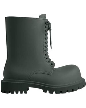 Balenciaga Steroid Combat Boots - Green