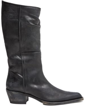 KHAITE Clive Knee-High Boots - Black