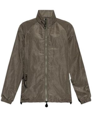 Comme des Garçons Plaid Coat - Grey