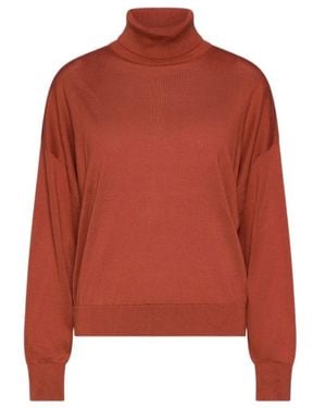 Marella Turtleneck Sweater - Red