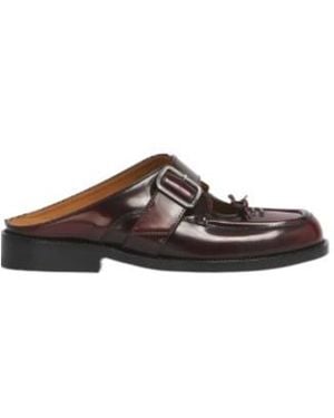 Marni Bambi Buckle Sabots - Brown
