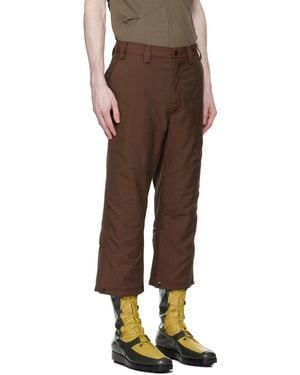 Kiko Kostadinov Tonino Utility Mid-Rise Trousers - Black